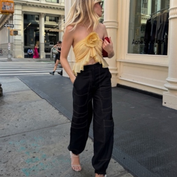 CULT GAIA WYNN PANT CARGO PANTS OFF WHITE - Picture 5 of 6